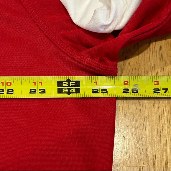 Adidas Ole Miss Track & Field Long Sleeve Polo Shirt XL - Picture 10 of 11